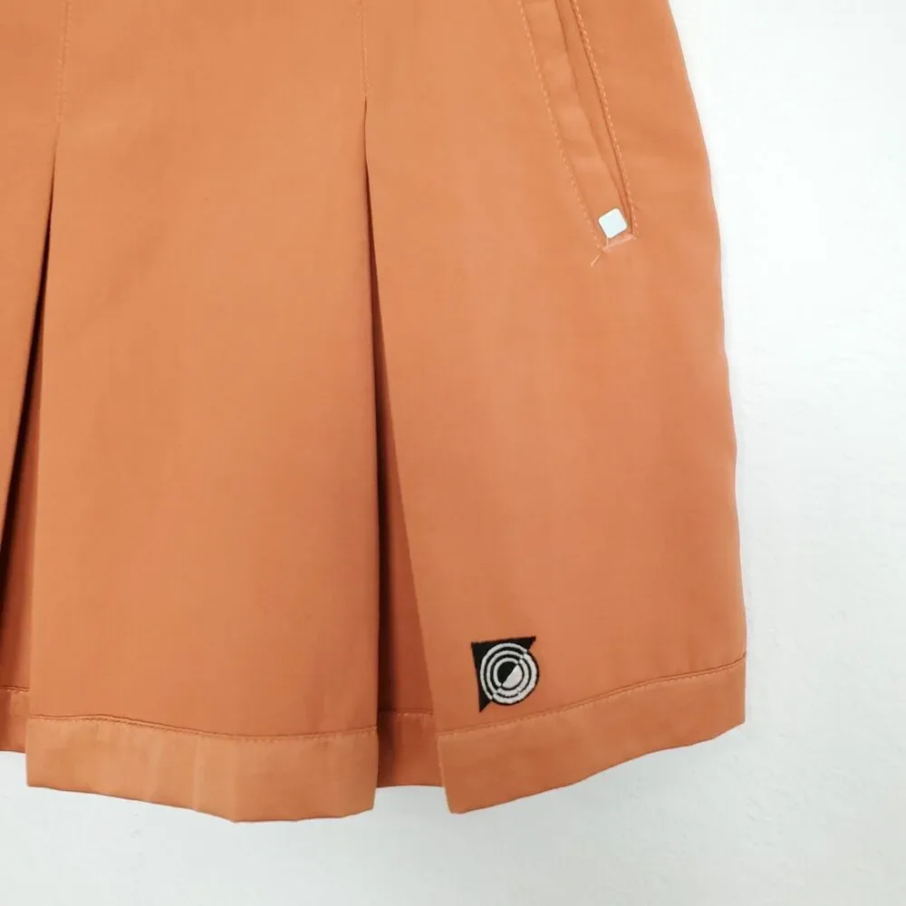 Jamie Sadock Womens Pleated Skirt Size 8 Golf Tennish Athletic Orange Mini - Picture 2 of 9